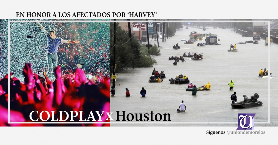 Coldplay dedica canción a Houston en honor a los afectados por ‘Harvey’