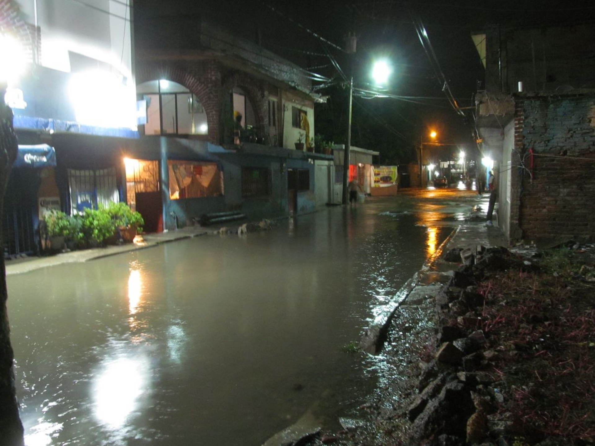 Gobierno de Jojutla magnifica daños por lluvias
