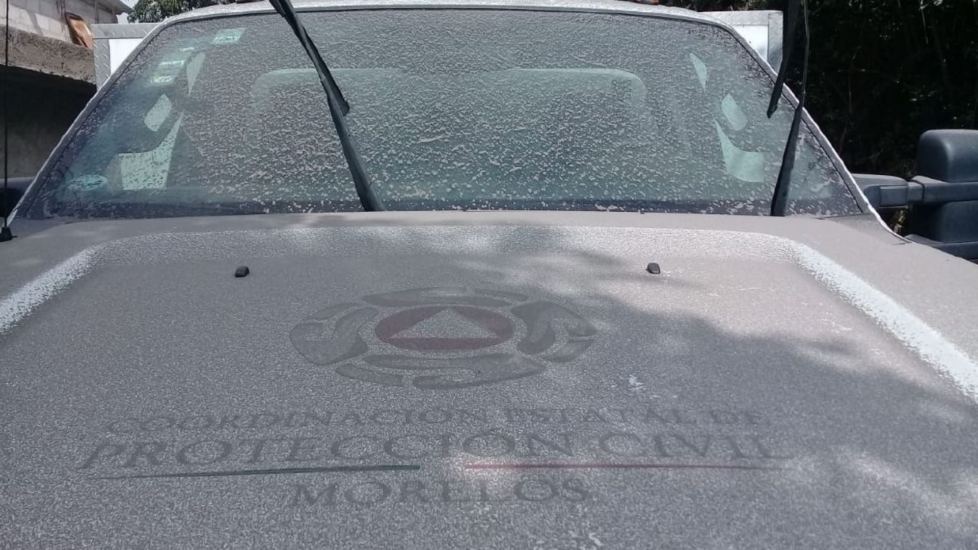 Presenta Morelos caída de ceniza ante actividad del Volcán Popocatépetl