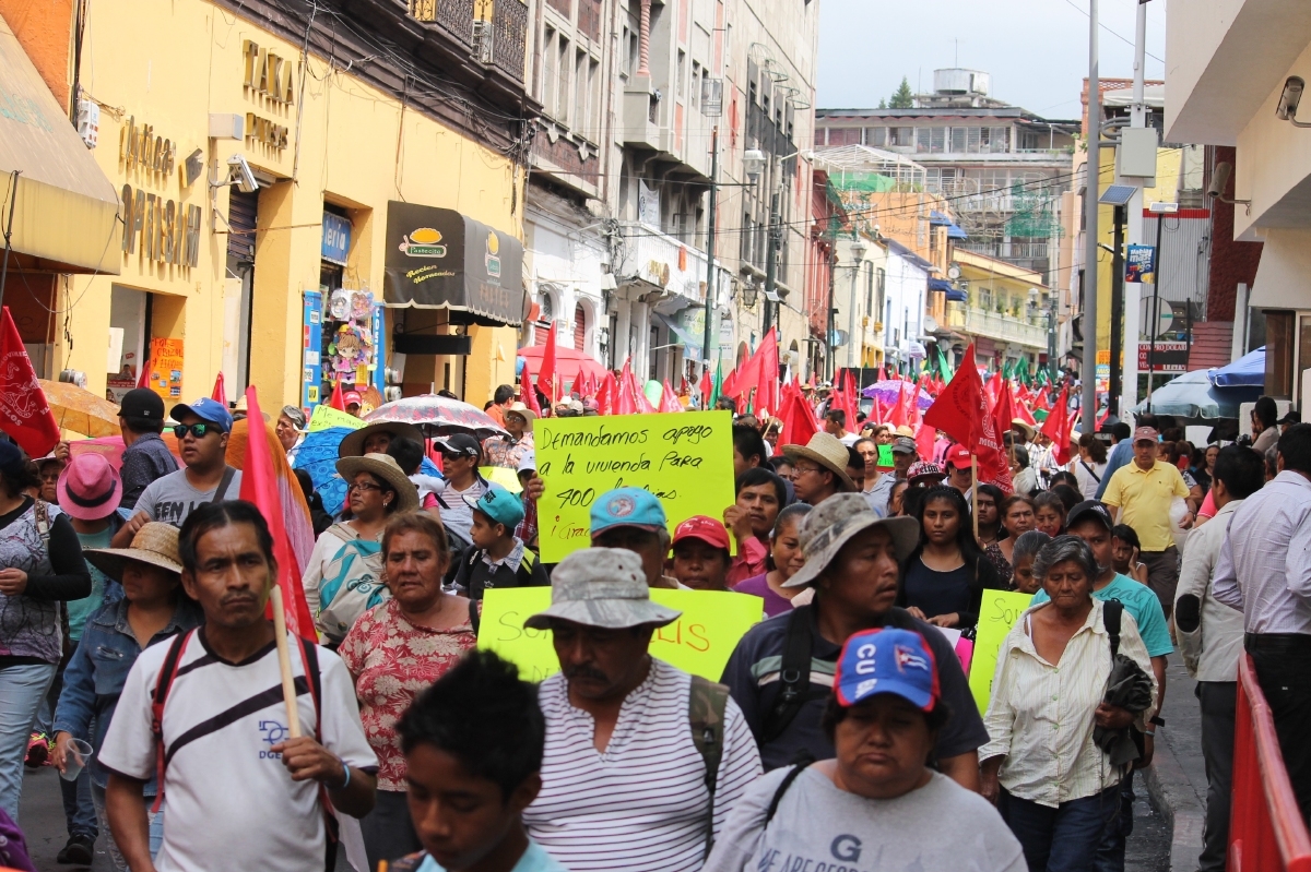Antorcha Campesina amenaza con reunir a cien mil manifestantes