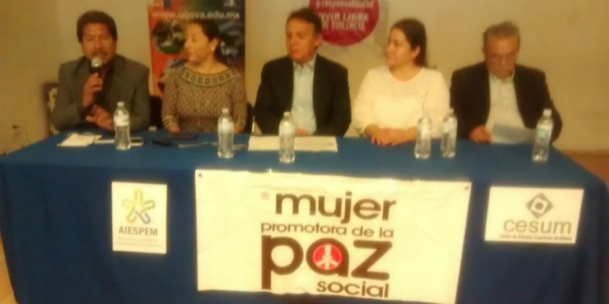 Presentan programa "Promotora de paz social para la sensibilización de adolescentes" en Cuernavaca