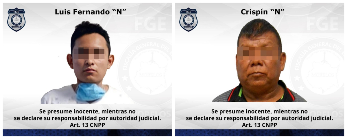 Aprehenden a 'El Crispín' y 'El Chilala' por presunto homicidio en Puente de Ixtla