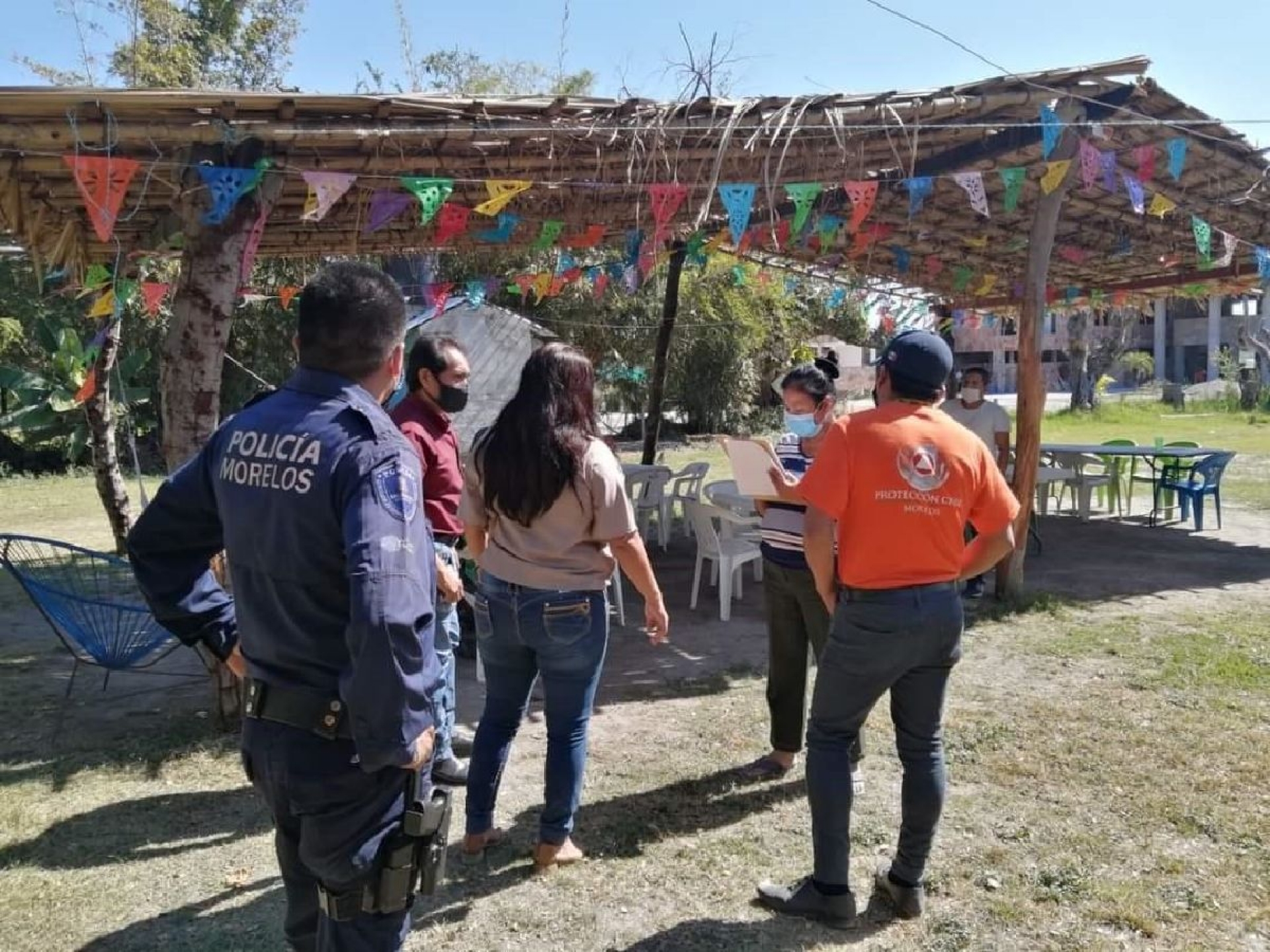 Garantizan palaperos de Coatetelco aplicación de medidas sanitarias