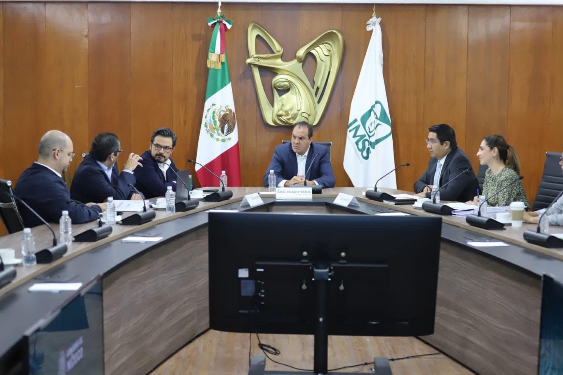 Refrenda gobierno de Cuauhtémoc Blanco trabajo en conjunto con el IMSS a favor de Morelos
