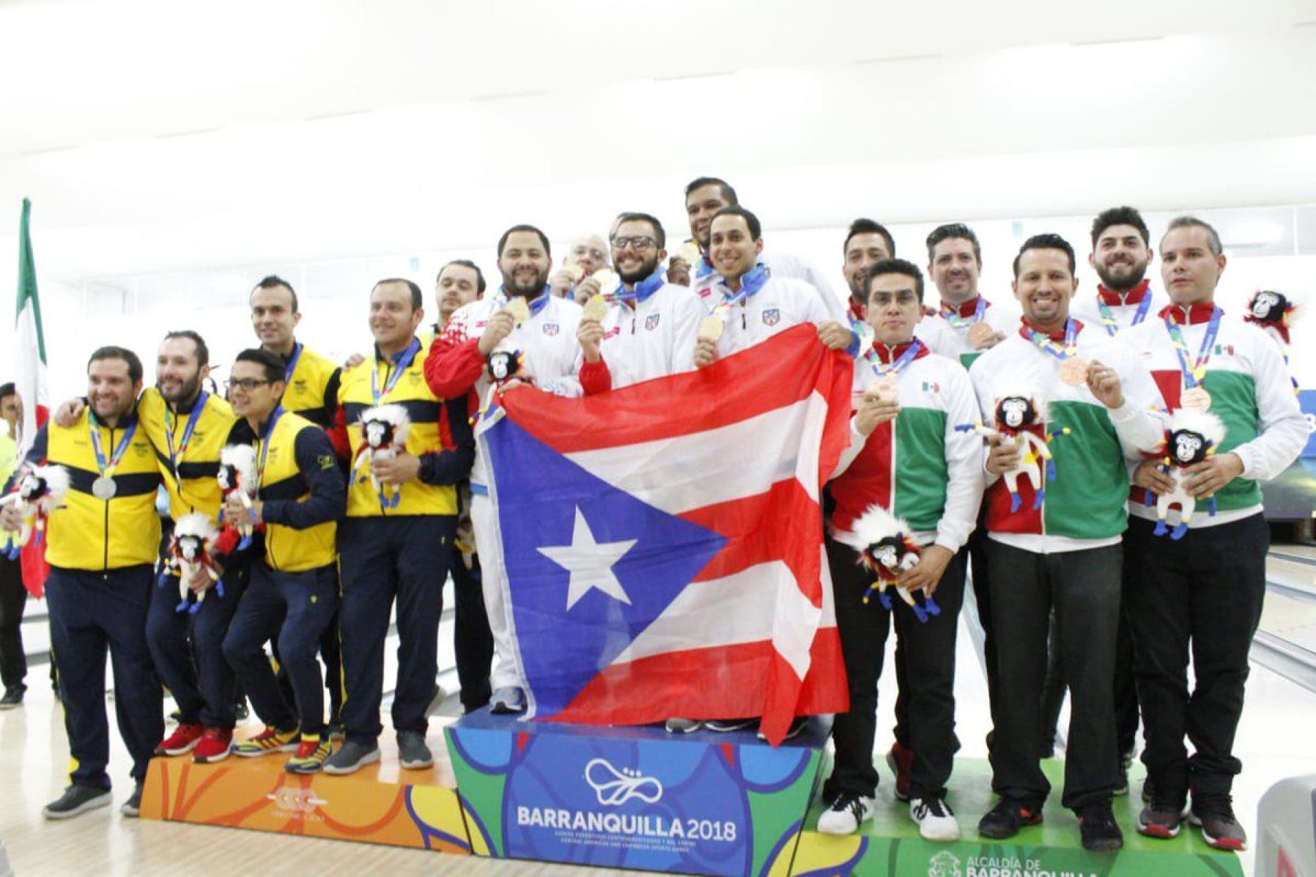 México gana bronce en boliche en JCC