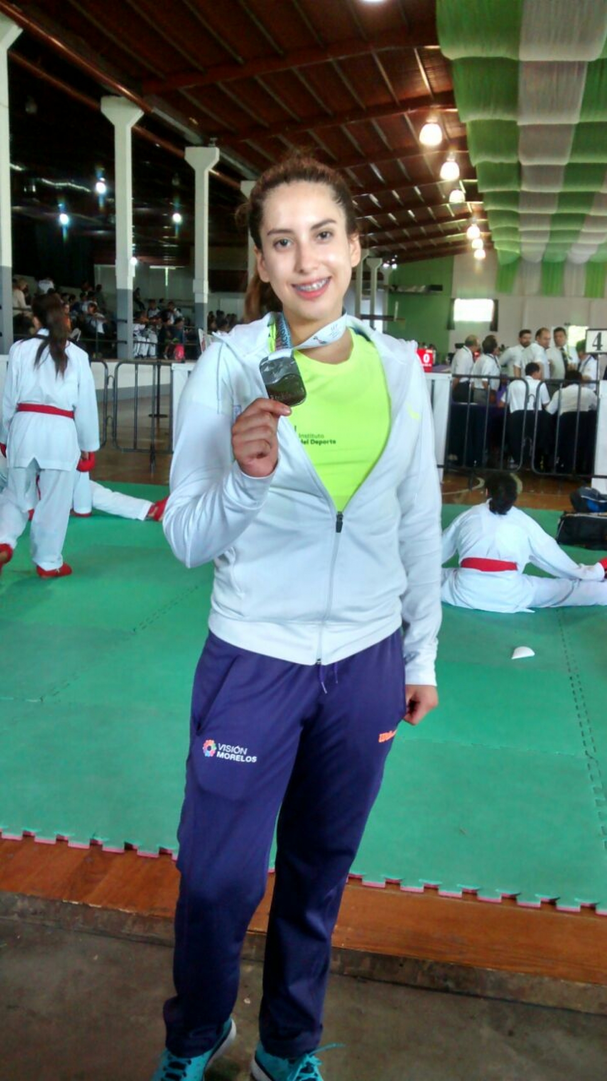 Pamela Campos consigue plata en ON