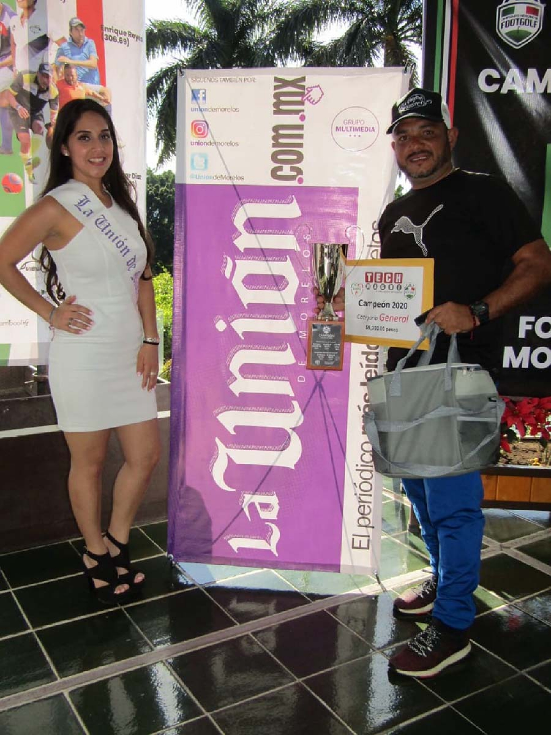 César Díaz conquista el Campeonato Mexicano de Footgolf