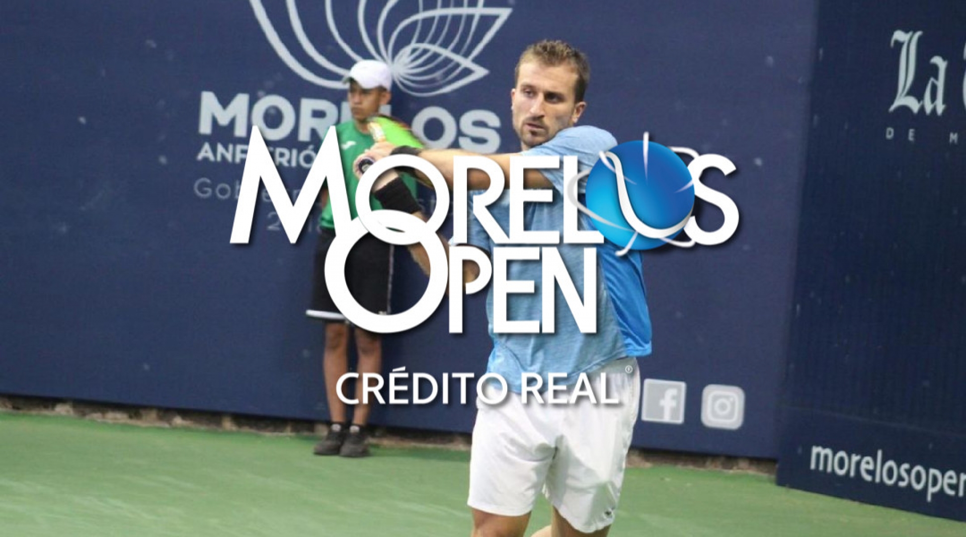 Steven Diez va hoy por su pase a la final del Morelos Open