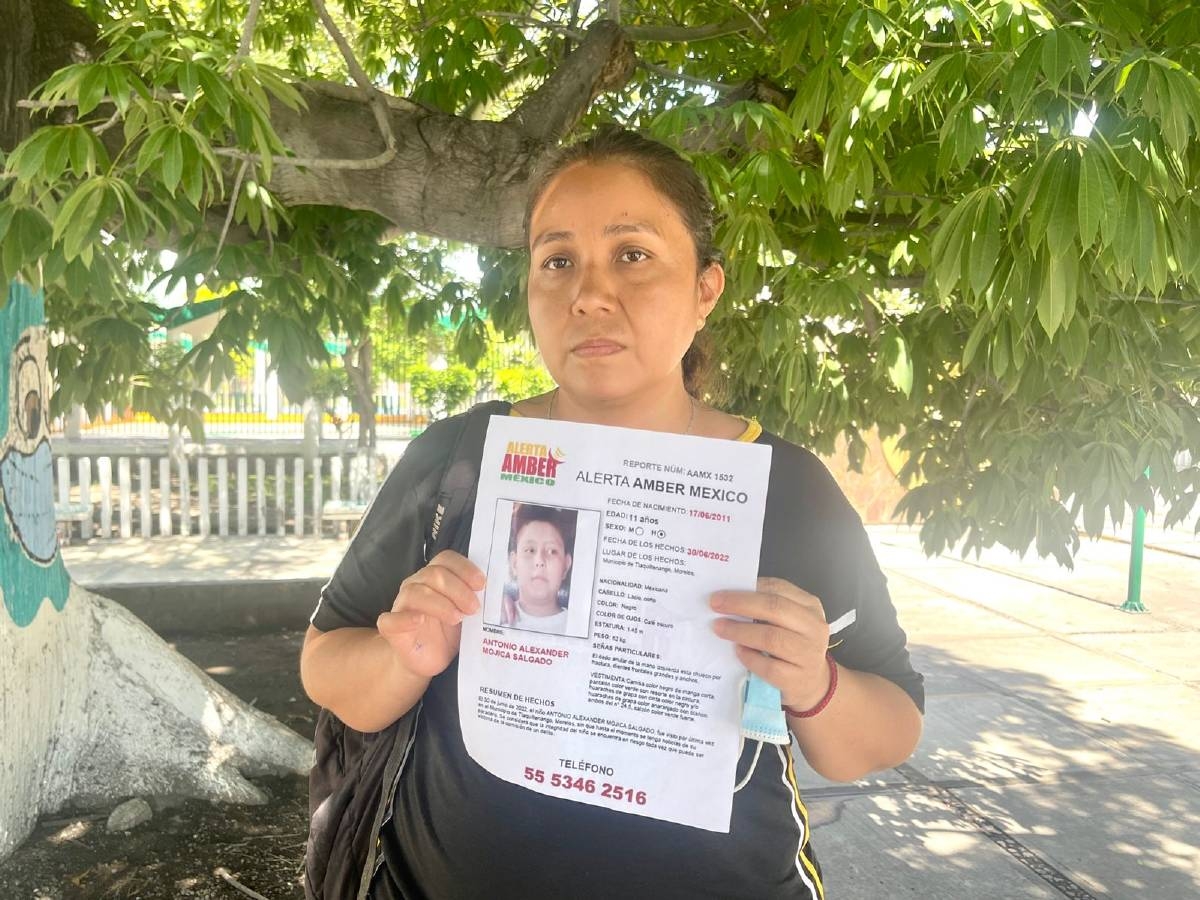 Familia de niño desaparecido en Tlaquiltenango lo buscará por sus propios medios
