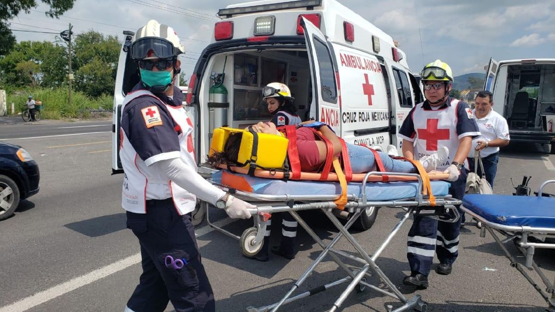 Choque en Cuautla deja dos lesionados