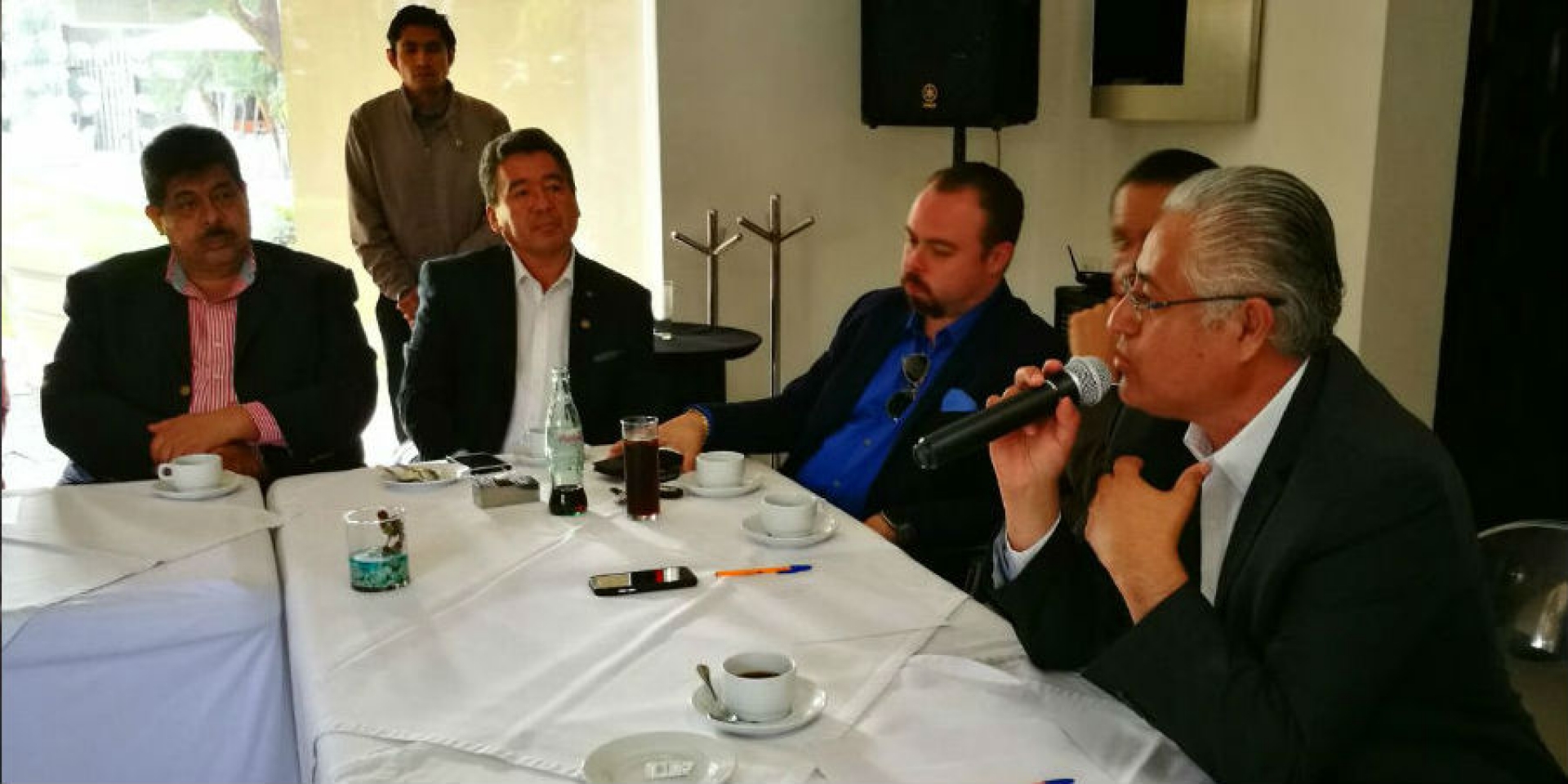 Se reúnen rectores de la Federación de Universidades Particulares con candidato a gobernador por el Panal