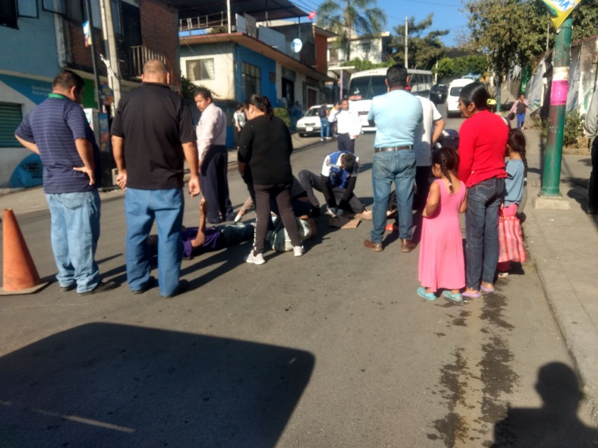 Un hombre de 82 años fue atropellado en la Barona