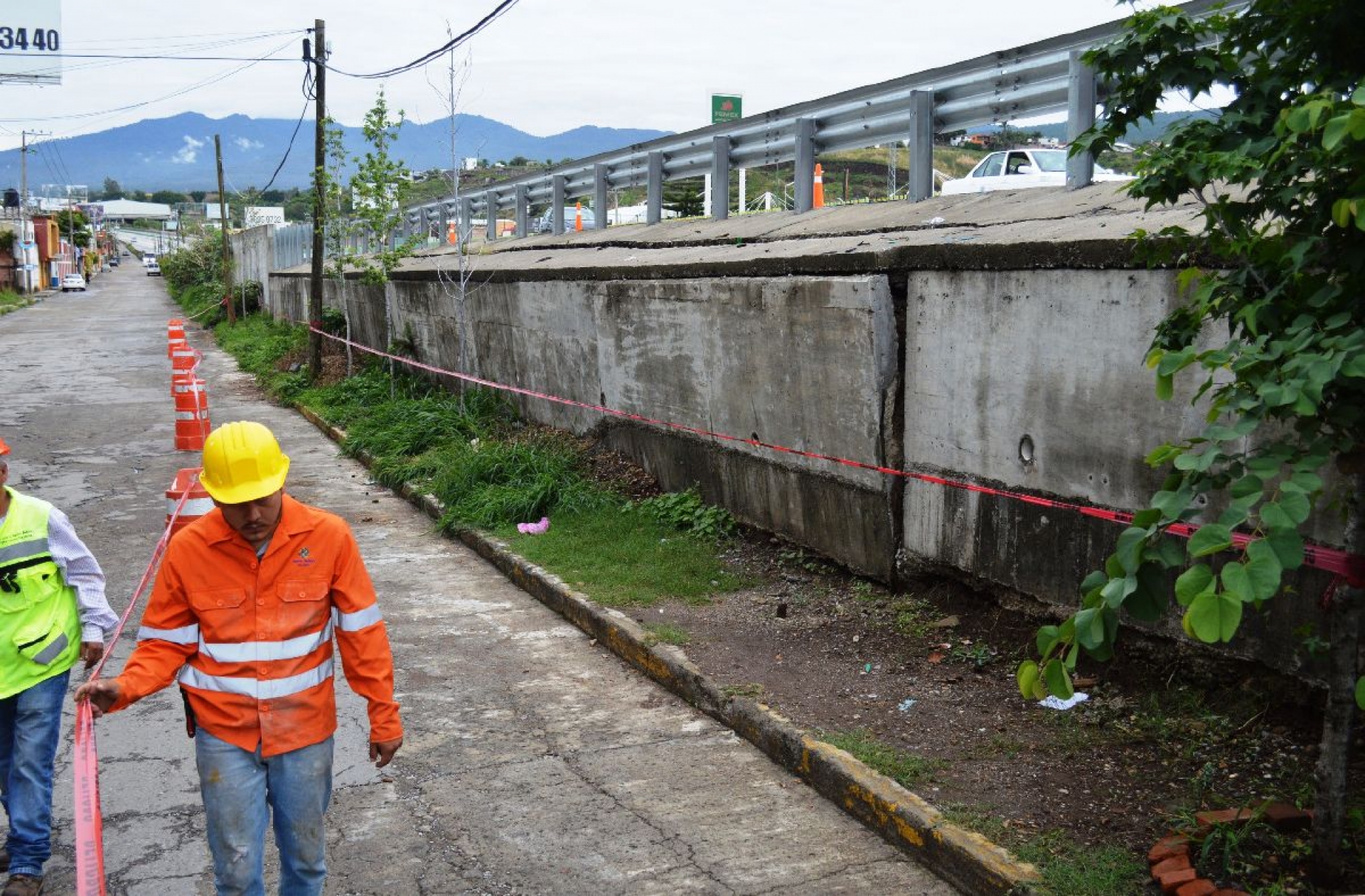 Falla Capufe en mantenimiento de Paso Exprés