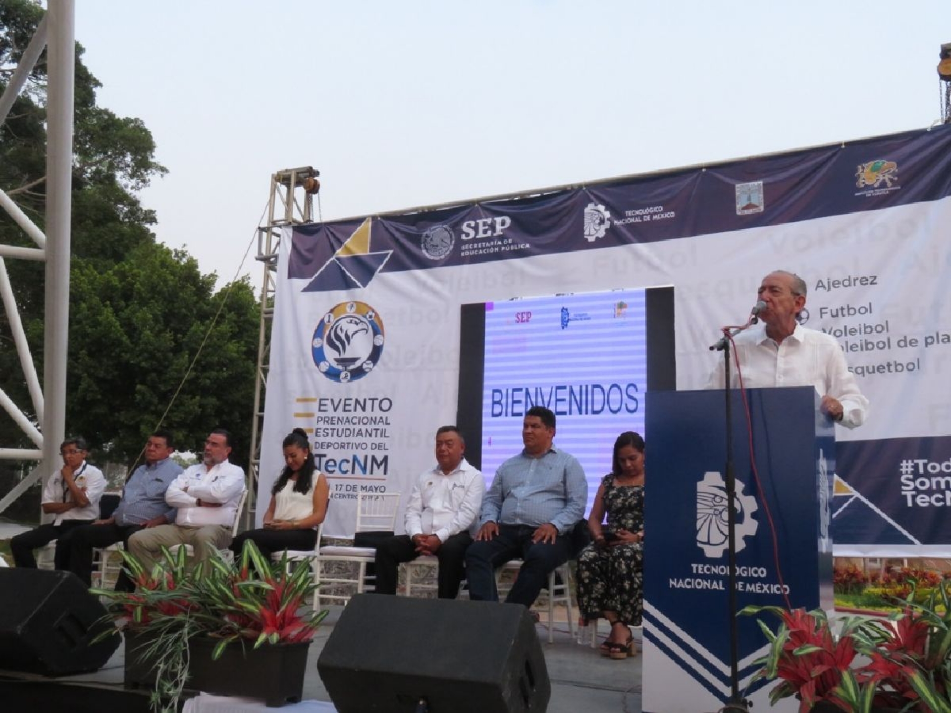 Inauguran encuentro deportivo del Tecnológico de México