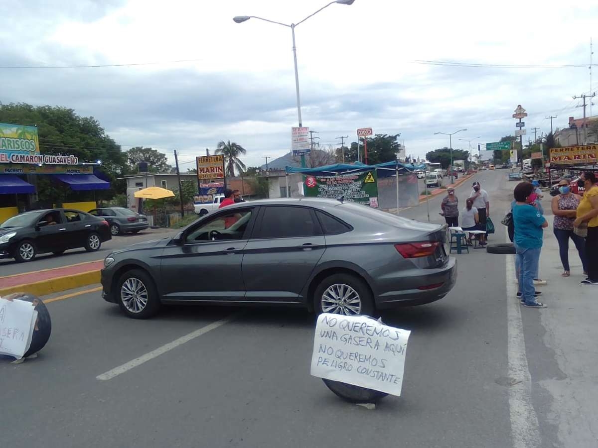 En rechazo a gasera, vuelven a bloquear carretera Alpuyeca-Jojutla