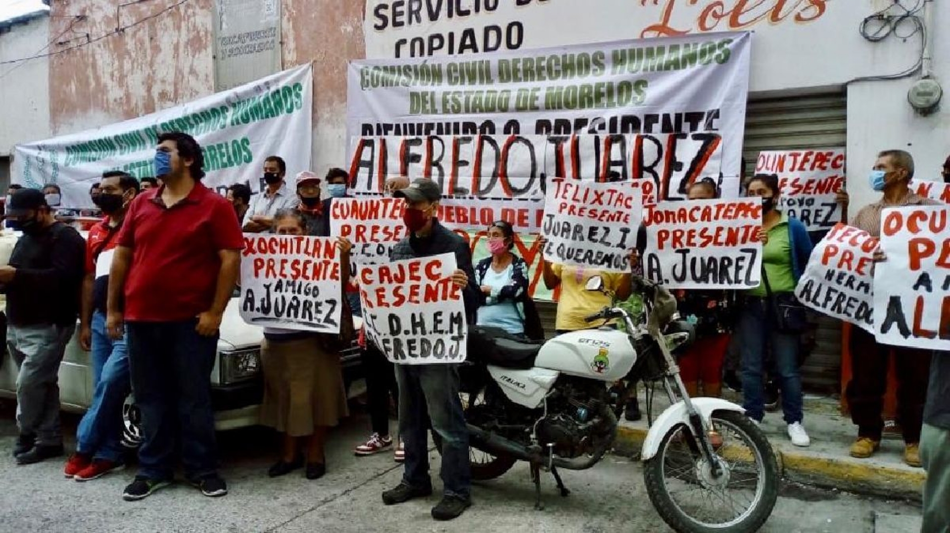 Piden simpatizantes de Juárez Iglesias ponerlo en libertad