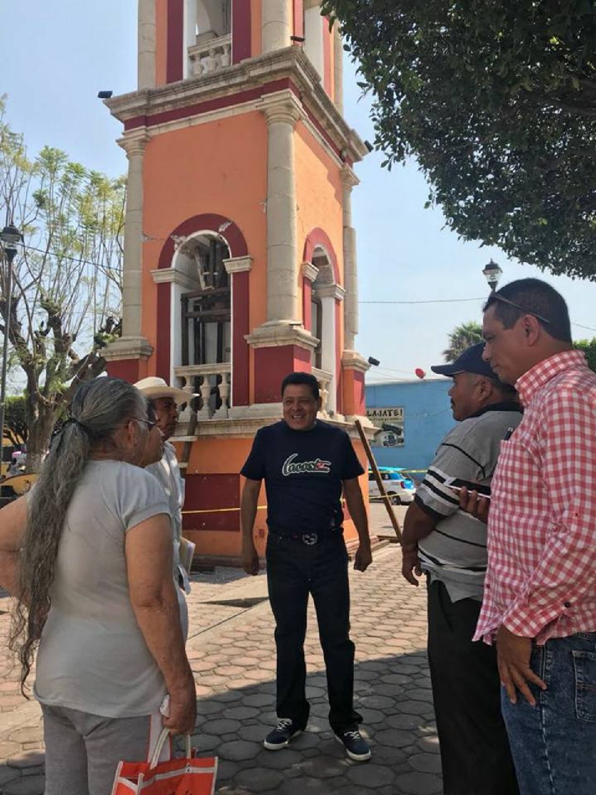 Inicia la rehabilitación de la torre del reloj de Jonacatepec