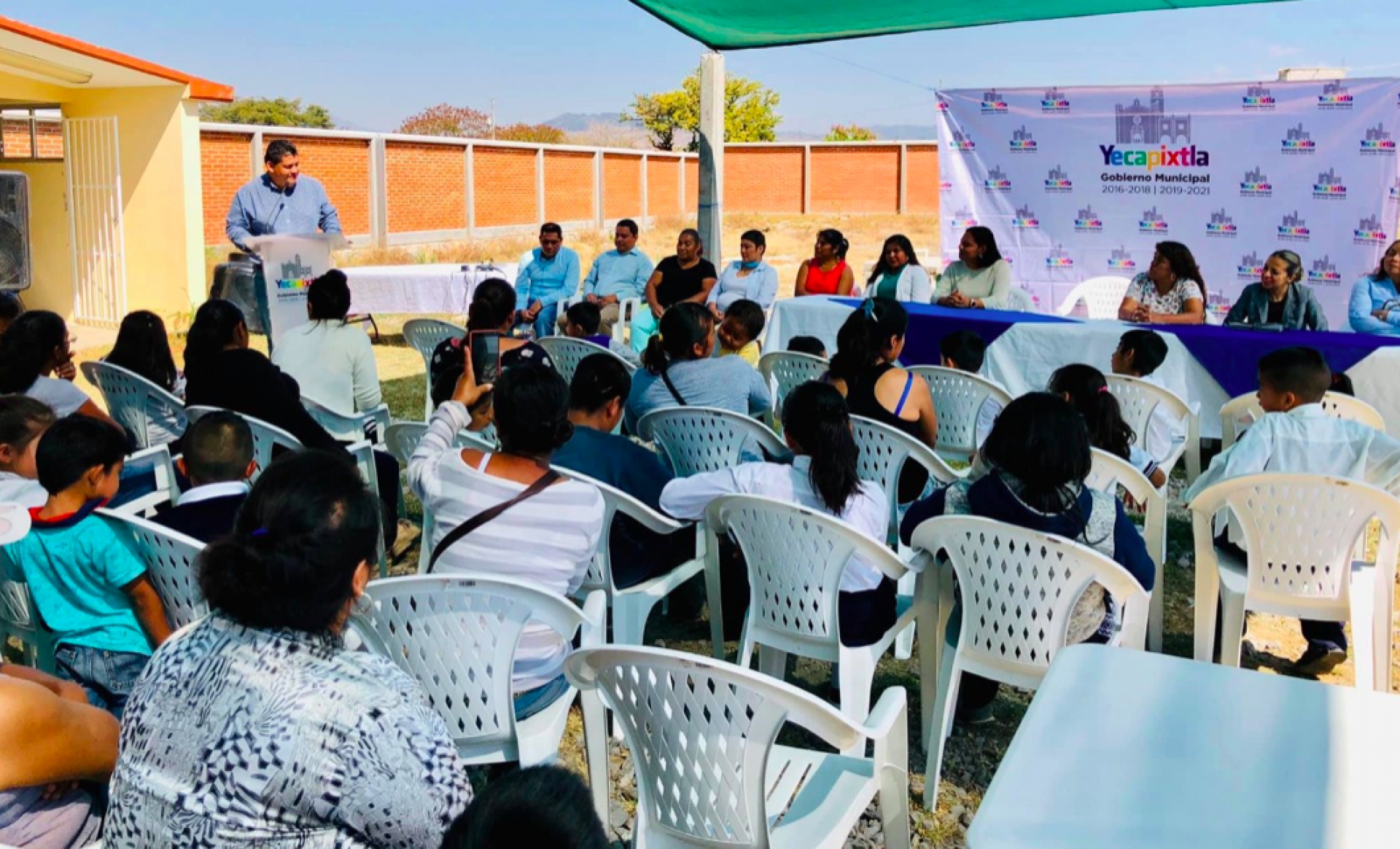 Inauguran comedor escolar en Yecapixtla