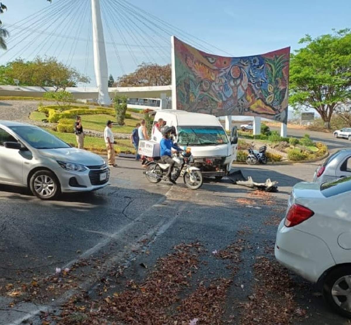 Se impacta “ruta” sin frenos; hay seis heridos