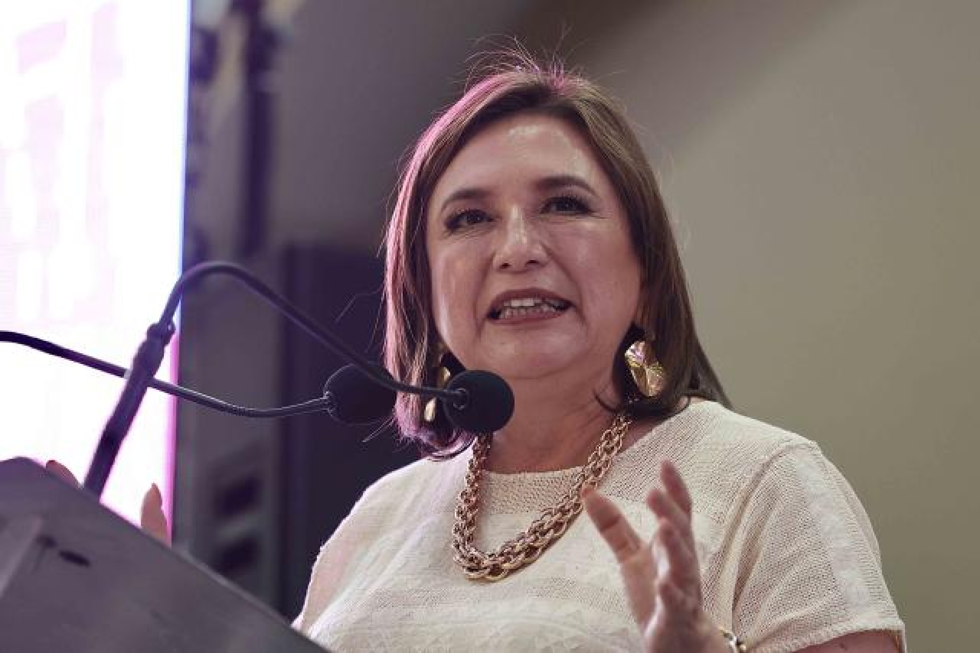 Xóchitl Gálvez propone duplicar policías en zonas de 'alto riesgo'