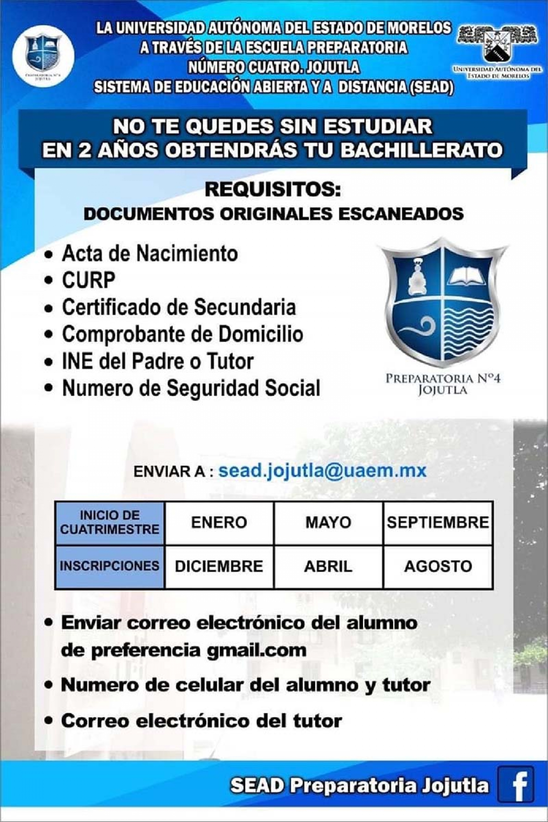 Examen para nivel medio de ingreso a la UAEM, el próximo domingo