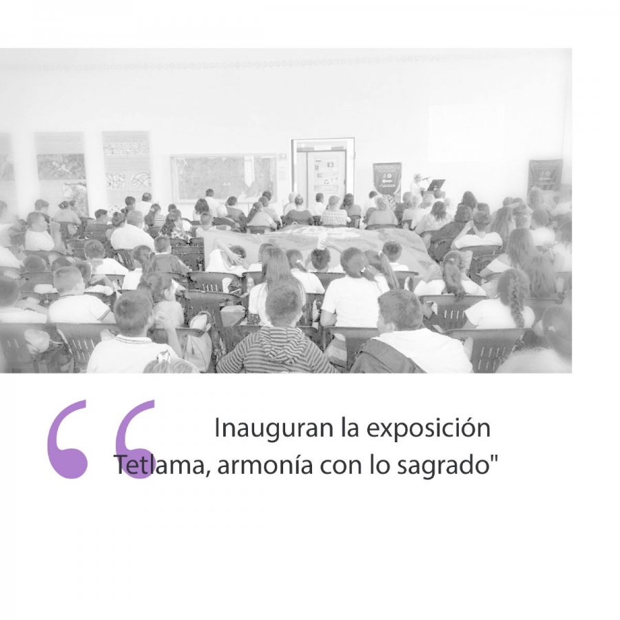 Inauguran la exposición "Tetlama, armonía con lo sagrado"