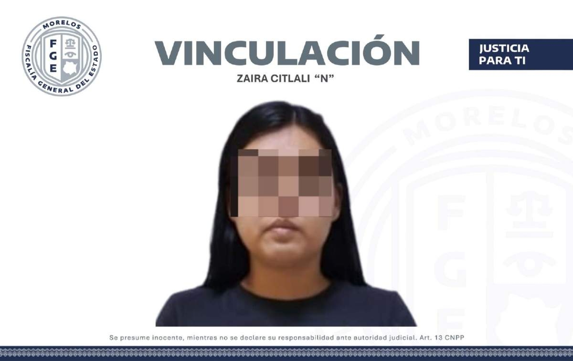 A proceso, mujer acusada de ataque contra dos policías
