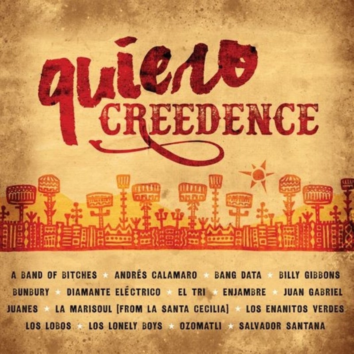 Bunbury, Calamaro, Juanes y Juan Gabriel, en un homenaje a Creedence Clearwater Revival