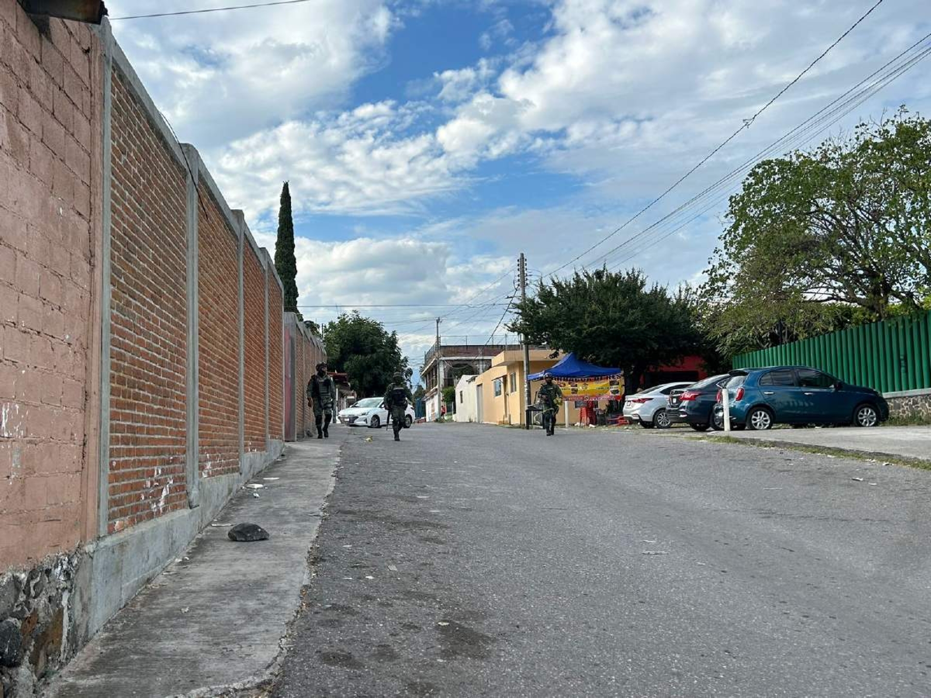 Fue atacado a balazos mientras comía tacos