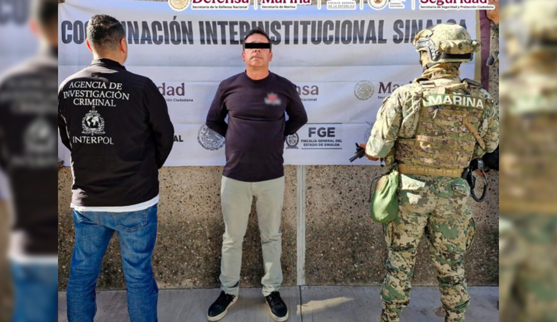 Capturan a 'El Chuy', presunto operador del Cártel de Sinaloa buscado en EU