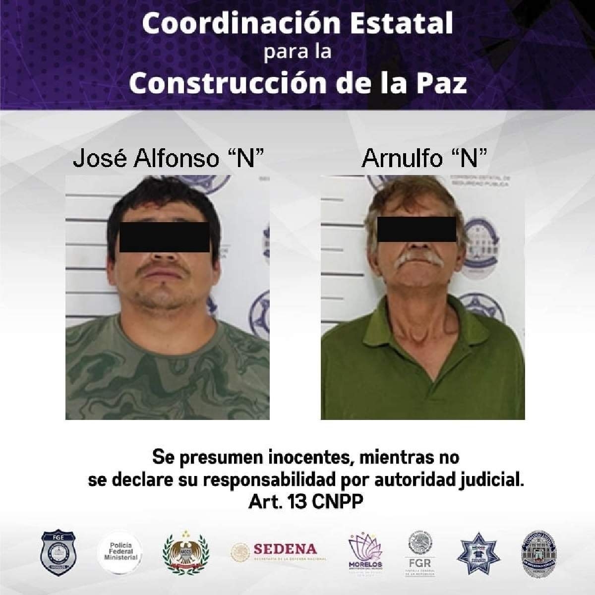 Capturan a dos presuntos extorsionadores en Puente de Ixtla