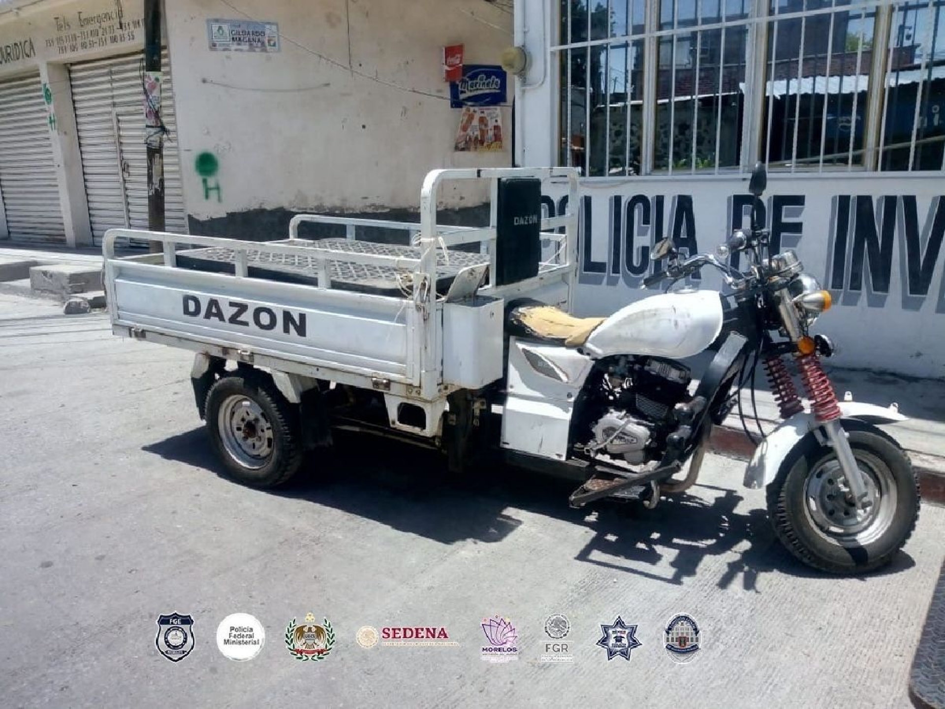 Conducían motos con alteraciones en el número de serie