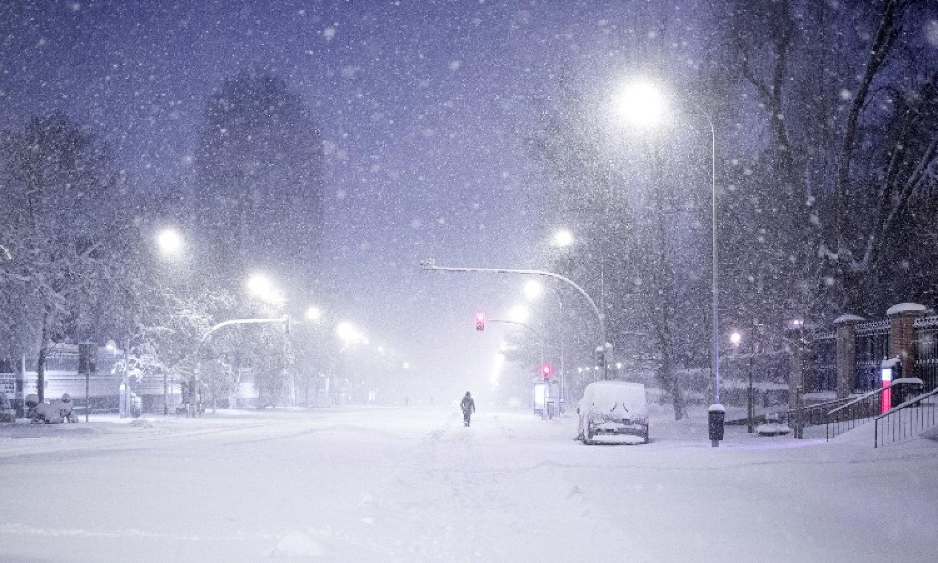 Tormenta de nieve paraliza a España
