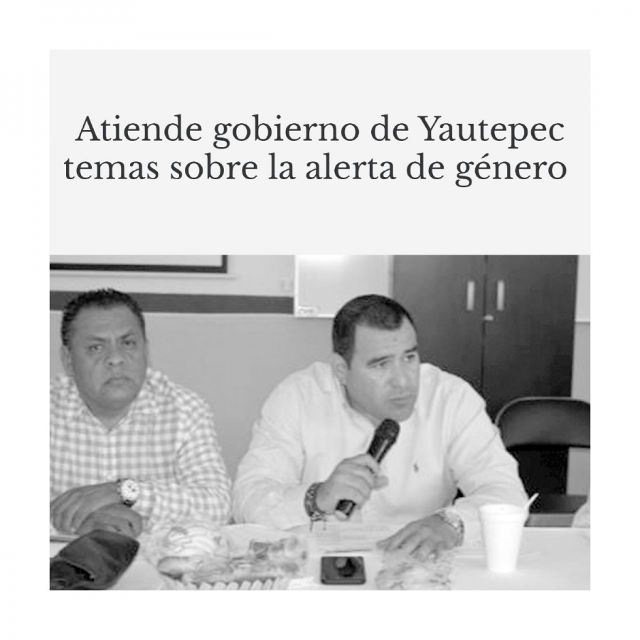Atiende gobierno de Yautepec temas sobre la alerta de género