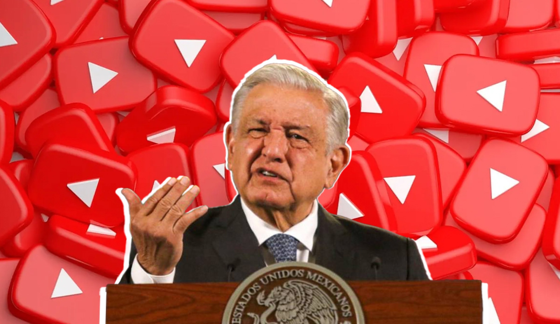 López Obrador asegura que YouTube está 'tomado por conservadores'
