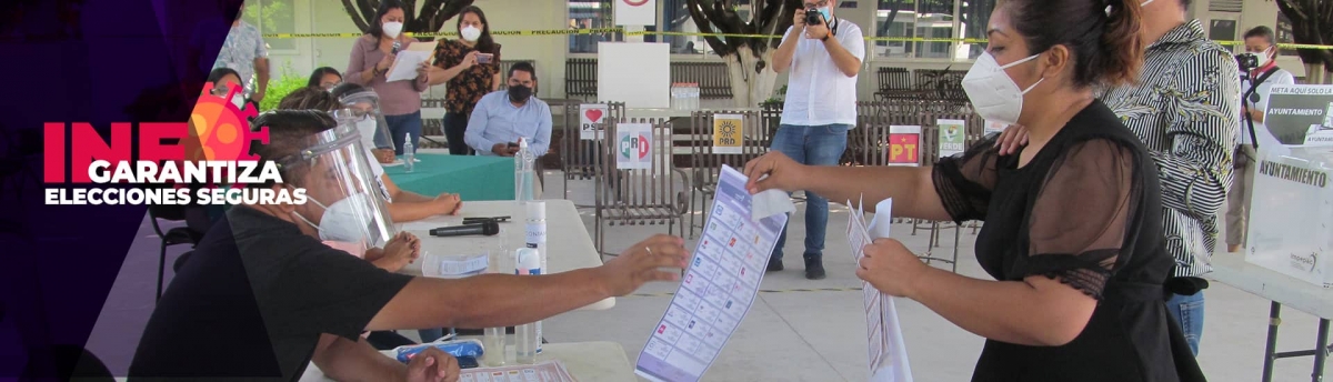 Garantiza el INE que elecciones serán seguras