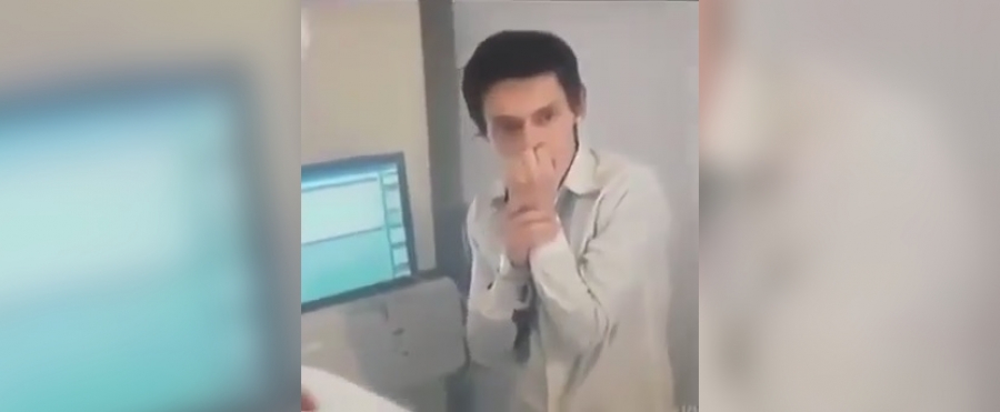La reacción de este 'Papá primerizo' al nacimiento de su hijo ¡es genial!