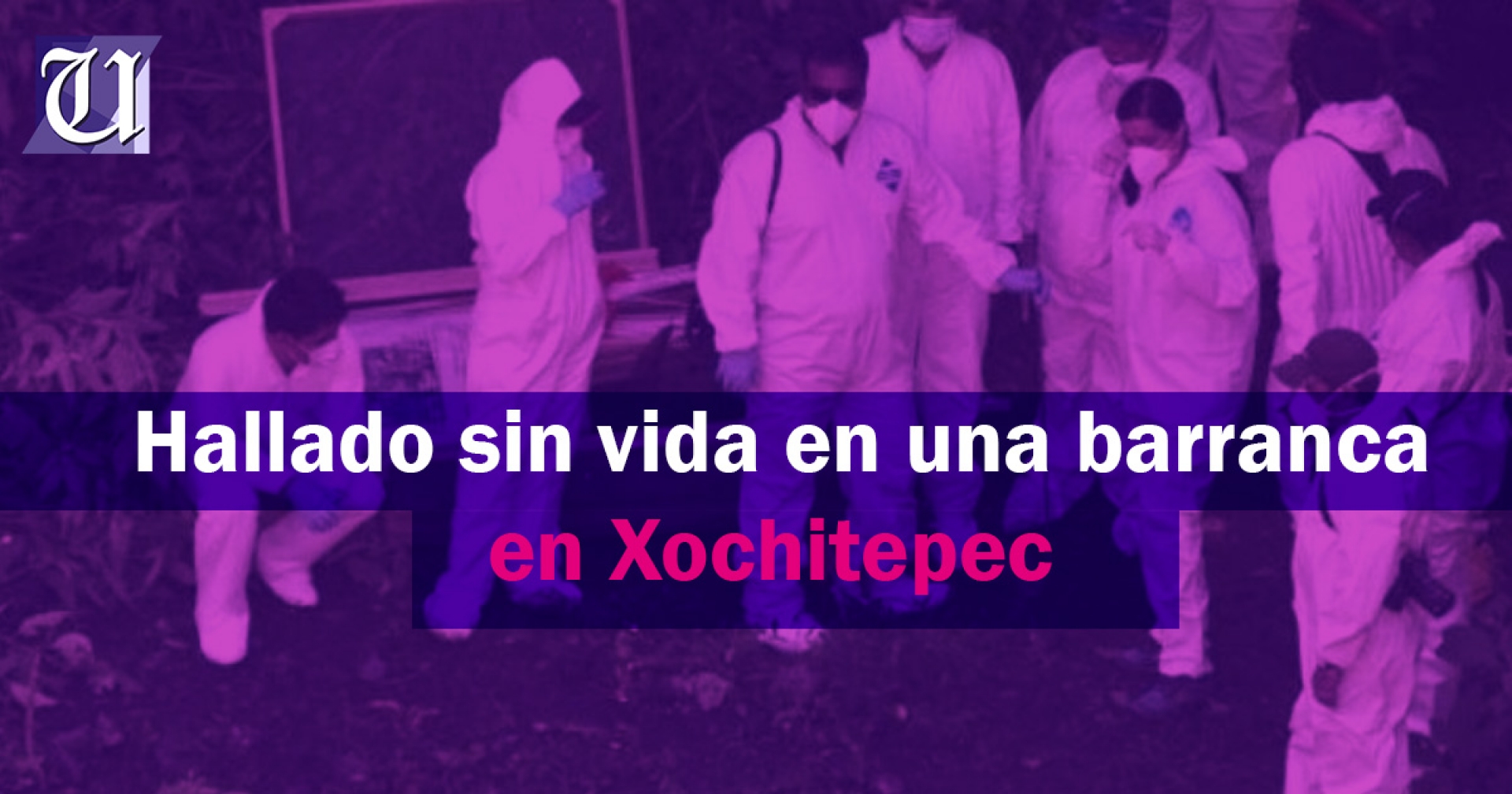 Encuentran a hombre muerto en barranca de la Unidad Morelos en Xochitepec