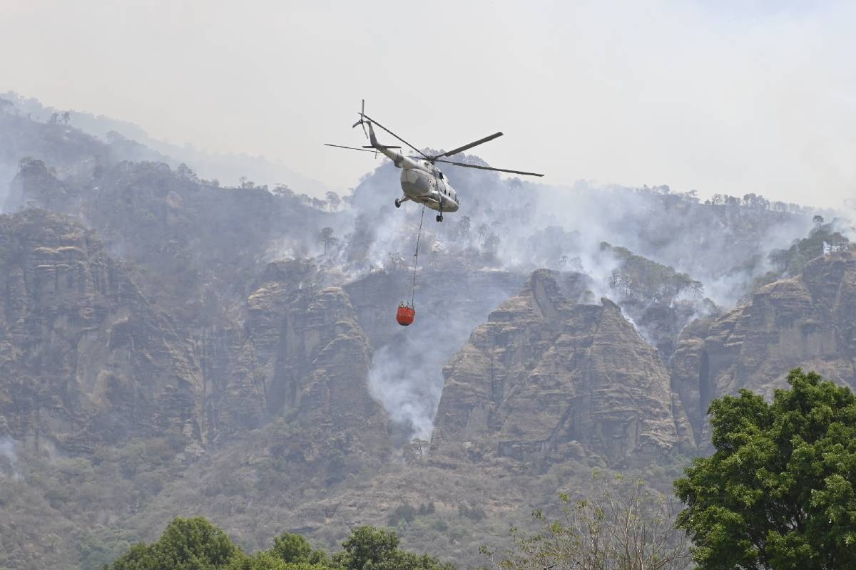 Piden no exponerse en los incendios