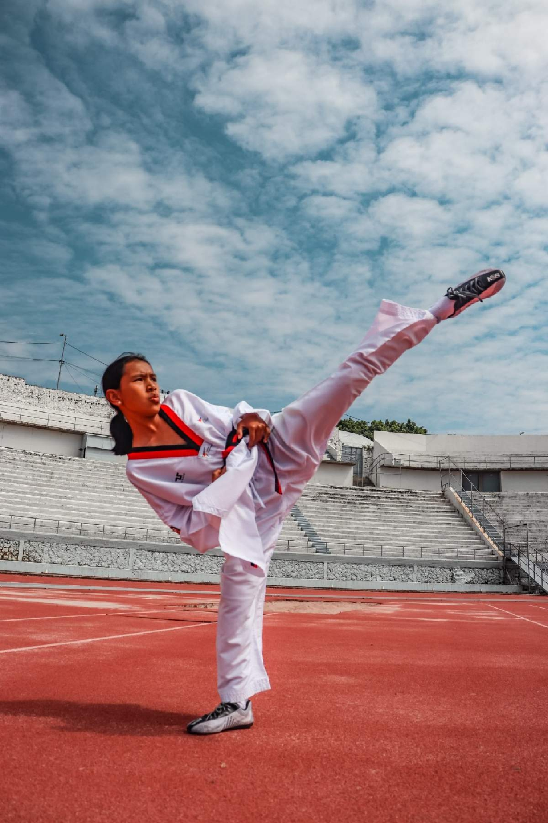 Lluvia Díaz, promesa del taekwondo