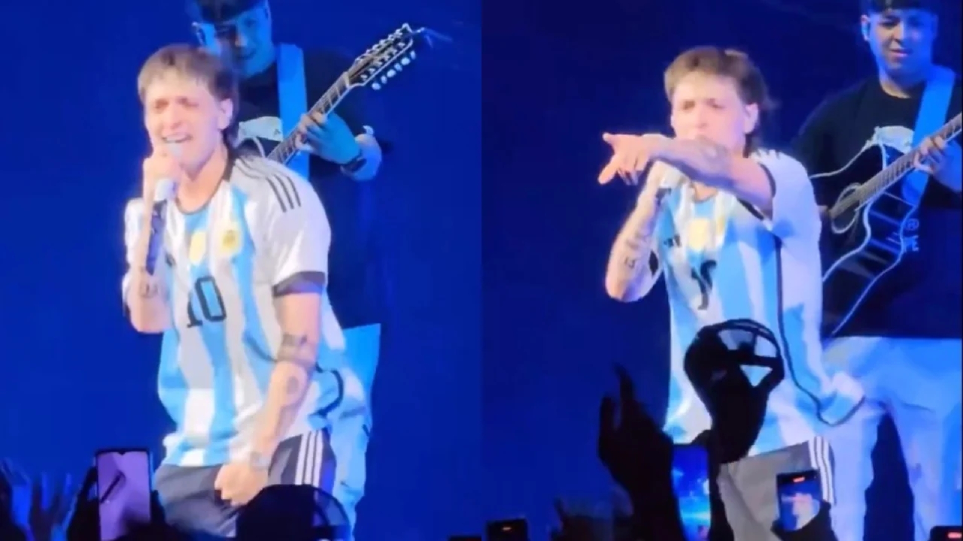 Peso Pluma 'desprecia' México en concierto de Argentina; lo comparan con Ángela Aguilar