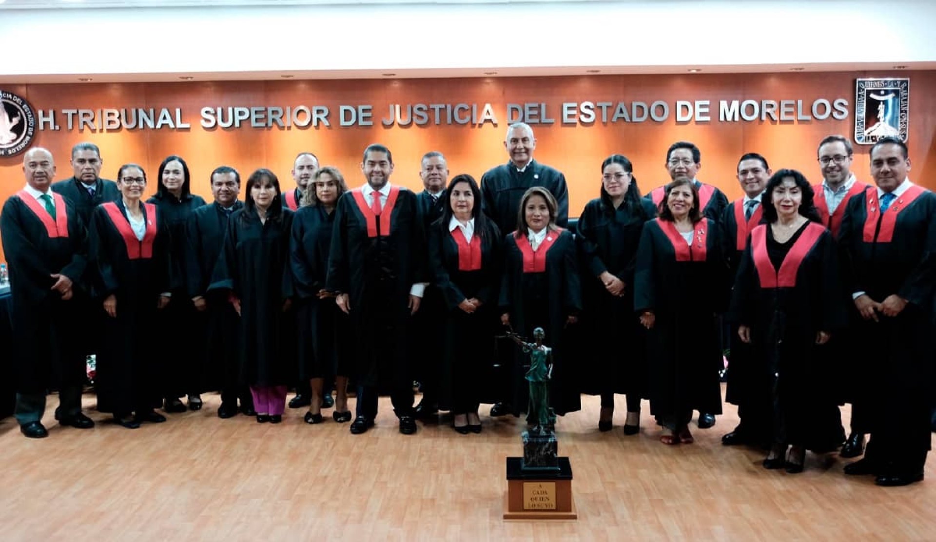 La nueva conformación del Pleno del TSJ