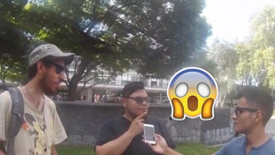 Youtuber cuestiona a estudiantes de la UNAM sobre cultura general (VIDEO)