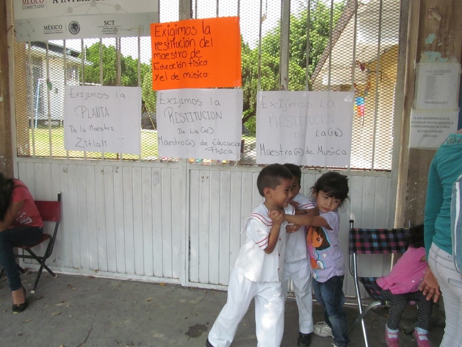Faltan maestros de música y educación física en jardín de niños de Panchimalco