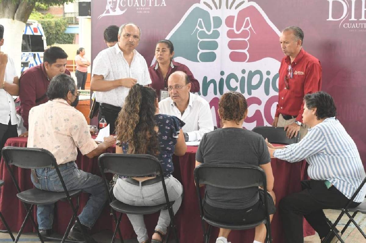 Llevan el Programa “Municipio Amigo” a la colonia Otilio Montaño