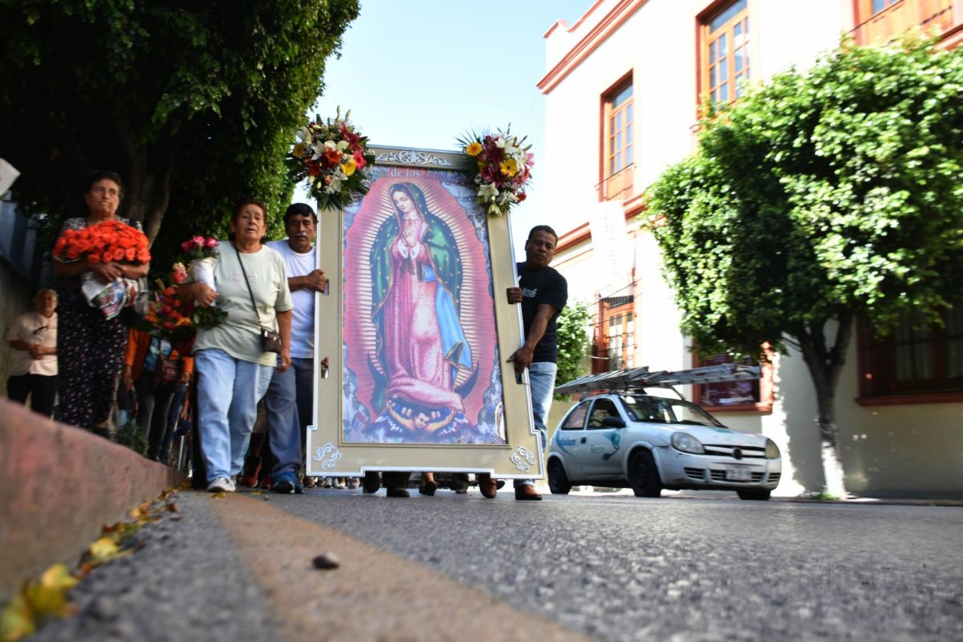 Trae a Morelos la Virgen Migrante de Chicago mensaje político
