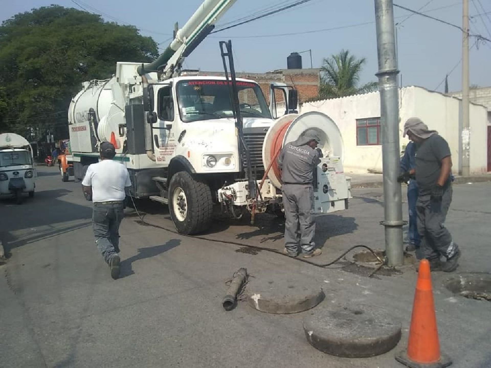 Redobla el SOAPSC desazolve de drenajes en Cuautla
