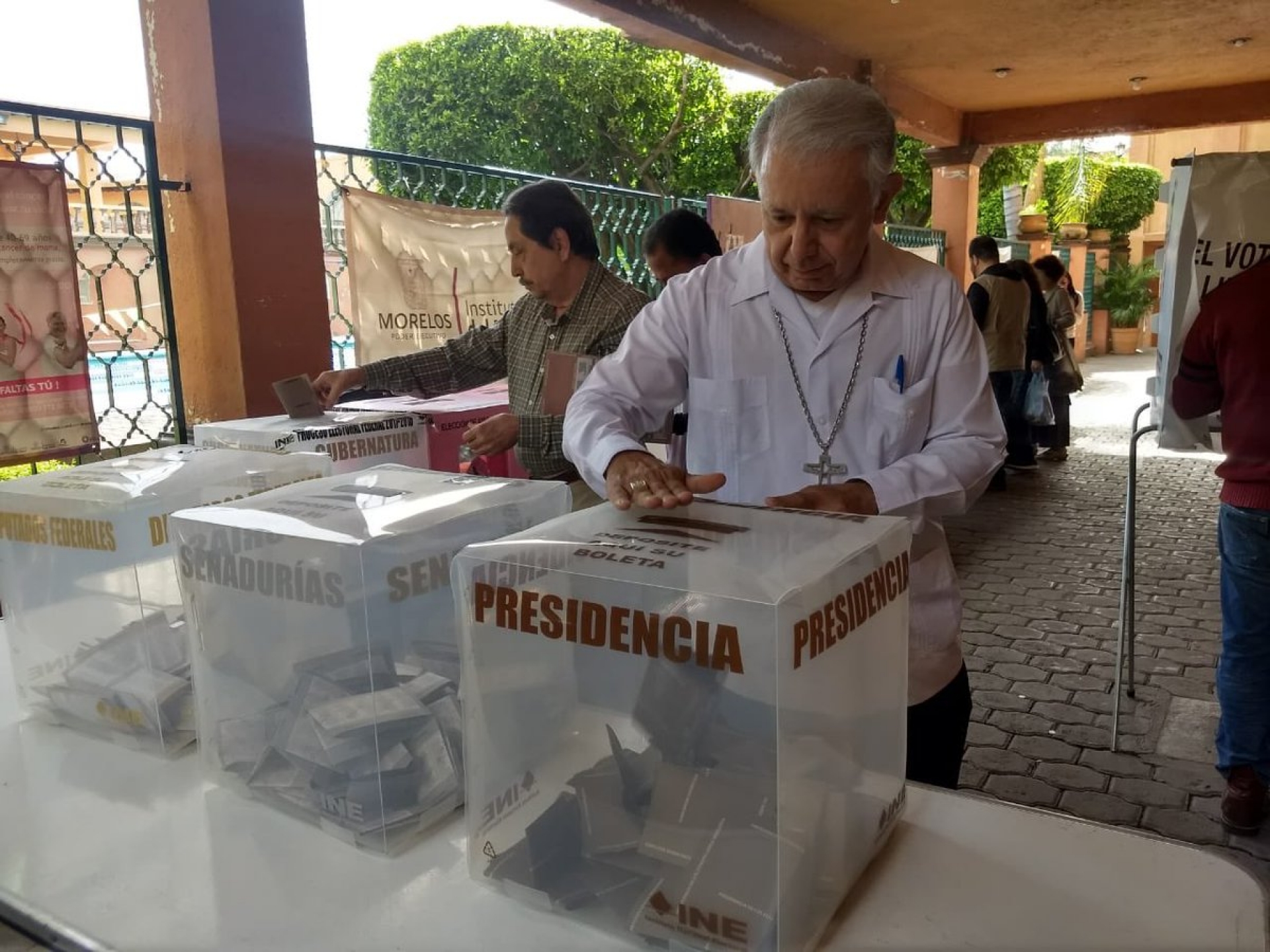 Pidió el obispo una jornada pacífica