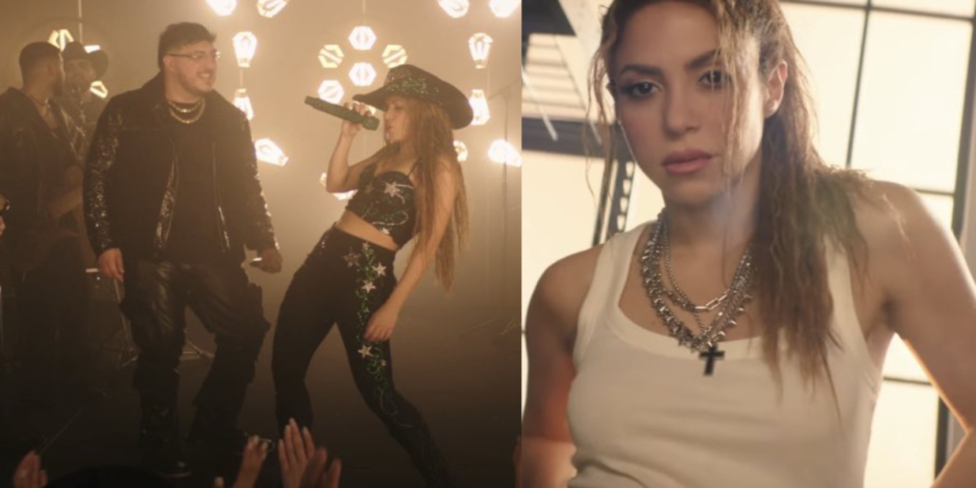 Shakira se une con Grupo Frontera para el video oficial de 'Entre Paréntesis'