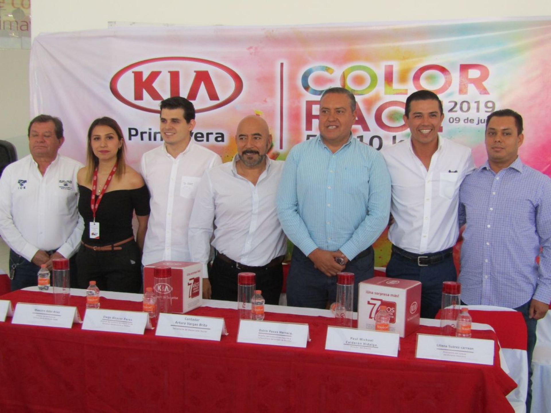 Anuncian la Carrera Kia Primavera Color Race 2019
